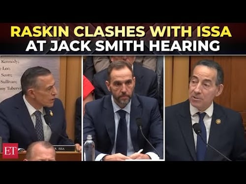 ‘Let the witness answer!’: Raskin, Issa trade blows in fiery exchange at Jack Smith hearing