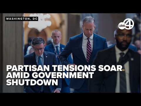 FULL: Mike Johnson slams Democrats as government shutdown drags on with no resolution in sight