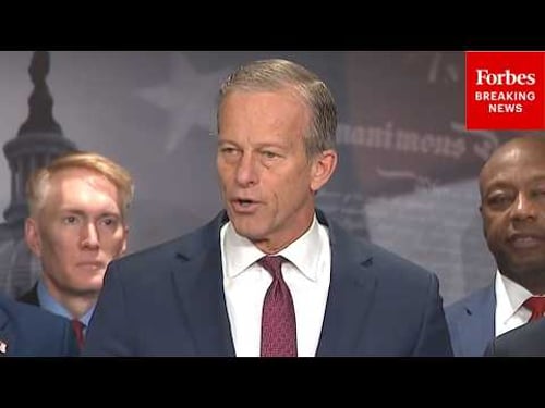 BREAKING: Thune Holds Brief With GOP Senators Calling For SAVE America Act Passage Ahead Of Debate