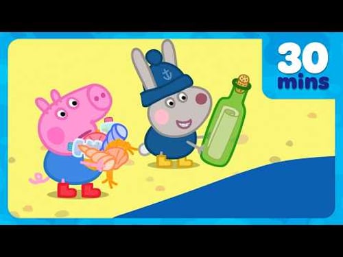 George Pig Finds A Secret Message 📝 Who Is Reggie Rabbit? 🐰 Peppa Pig Full Episodes | 30 Mins