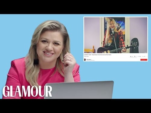 Kelly Clarkson Watches Fan Covers on YouTube | Glamour