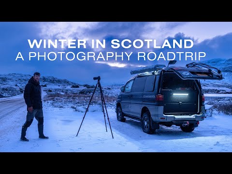 Winter Photography Roadtrip In My 4x4 Van | Torridon