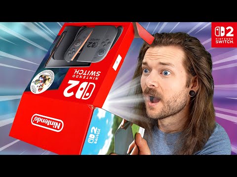 THE NINTENDO SWITCH 2 IS FINALLY HERE!!!