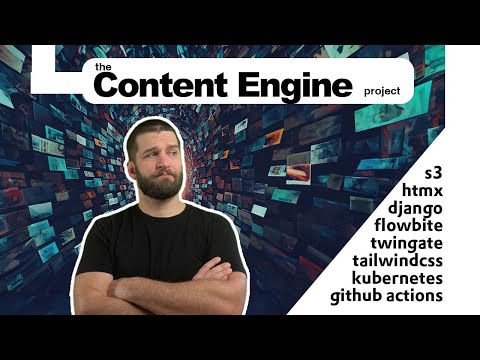 Build a Content Engine with Django, Kubernetes, TailwindCSS, Twingate, AWS S3, & HTMX FULL TUTORIAL
