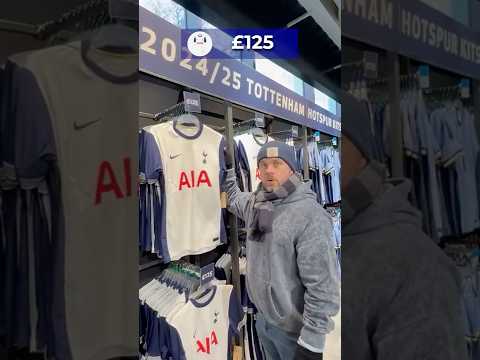 What’s the Cheapest item in the Spurs Club Shop?