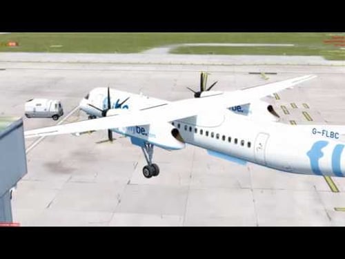 Majestic Dash 8 | Part 1 | London City Departure
