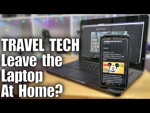 Leave the Laptop at Home? Tech Travel Tips!