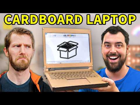 DIY Cardboard Laptop (with functioning Framework core)