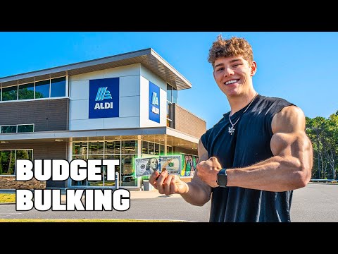 BUDGET FRIENDLY GROCERY HAUL TO GET JACKED (Lean Bulk)