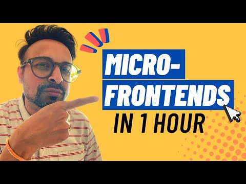 Micro frontend in one hour | Micro frontend for beginners | Micro frontend crash course