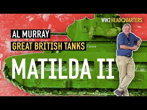 Al Murray FALLS IN LOVE with Matilda II — Britain's Most Underrated WW2 Tank?
