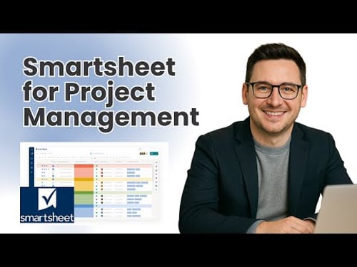 How To Use Smartsheet For Project Management (Project Manager Tutorial)