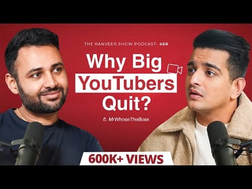 Mrwhosetheboss on TRS | EVERY Content Creator Should Watch This Now | YouTube in 2026