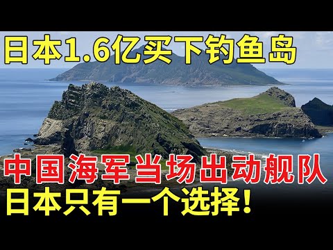 日本干涉台湾怎么办?宣称1.6亿买下钓鱼岛,中国海军当场出动舰队,日本只有一个选择!【揭秘】