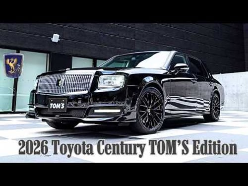 The Emperorβs New Suit! π―π΅ 2026 Toyota Century by TOMβS Racing: Aero Kit & Quad Pipes Reveal!