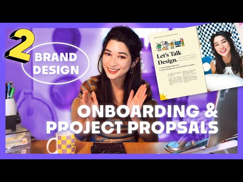 Client Brand Design: Onboarding & Project Proposals - (Real Client)