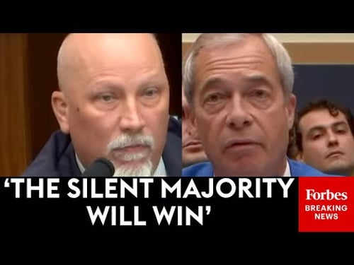 Chip Roy Questions Nigel Farage About Actual Arrests Of UK Citizens Over Social Media Posts