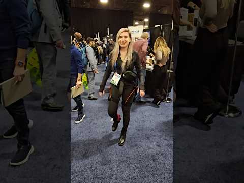 My First Exoskeleton Catwalk #ces #ces2025 #catwalk #technology #tech #robotics