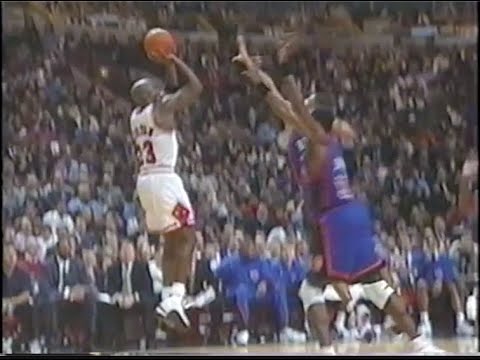 Michael Jordan Scores 51 Points On The Knicks - Bulls Knicks 1997