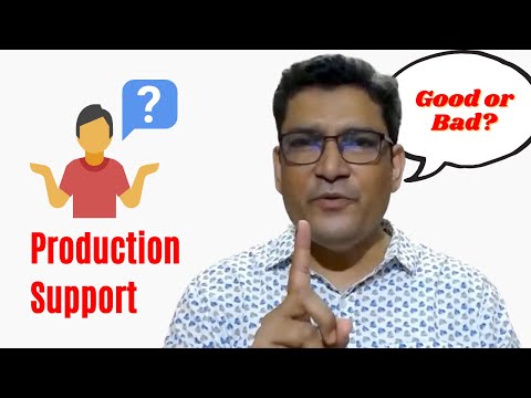 Is Production Support good Or bad for freshers?