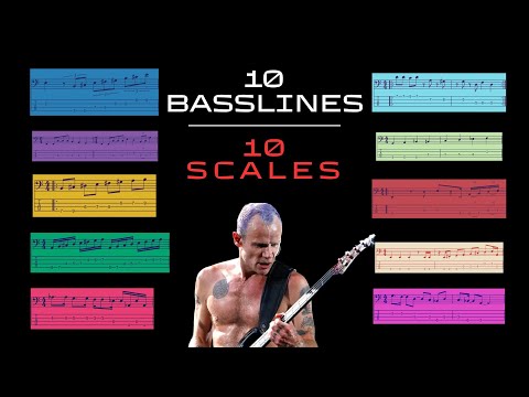 10 Basslines That TEACH YOU Scales