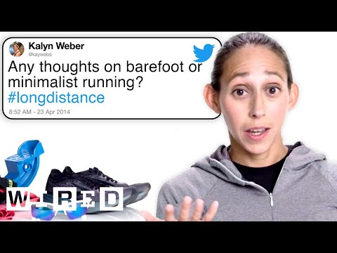 Marathon Champion Answers Running Questions From Twitter | Tech Support | WIRED