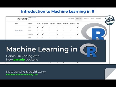 Introduction to Machine Learning with parsnip | Learning Lab 05