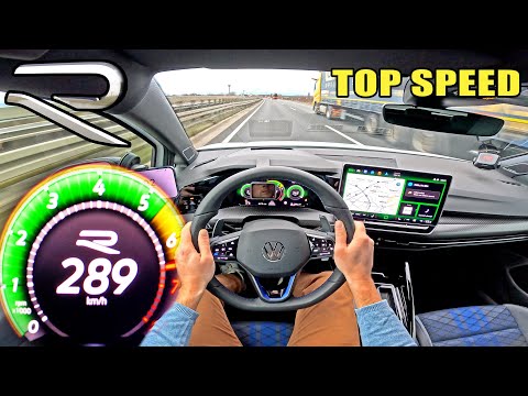 SPEED with the FAMILY // VW GOLF R MK8.5 VARIANT on the AUTOBAHN