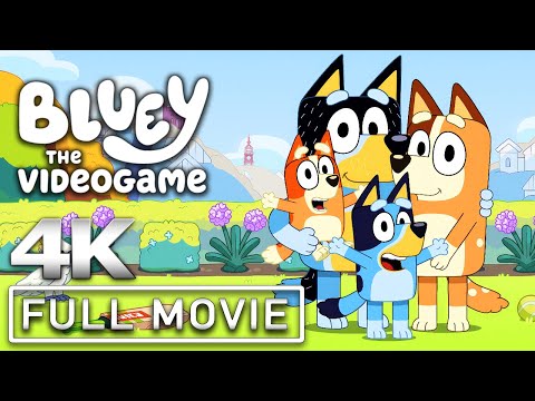 BLUEY THE VIDEO GAME All Cutscenes (Full Game Movie) 4K 60FPS Ultra HD