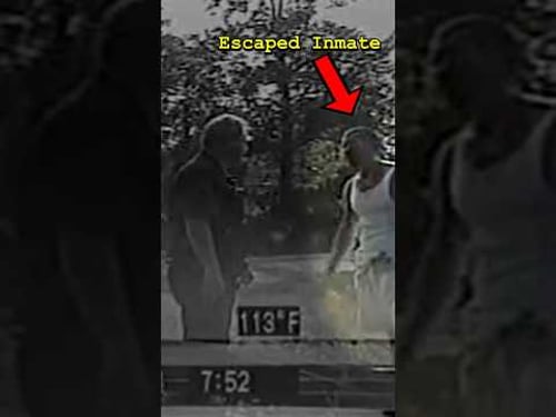 Police officer doesn't realize he's talking to a prison escapee (part 1)