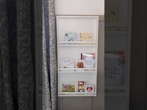 DIY plate rack/bookshelf build - easy & cheap! #diybuild #beginnerbuild #diybeginners