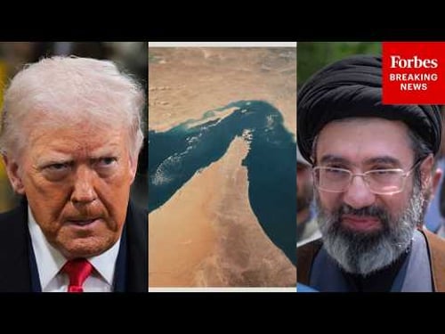 JUST IN: Iran Warns Military Ships In Strait Of Hormuz Violate Ceasefire After Trump Blockade Threat