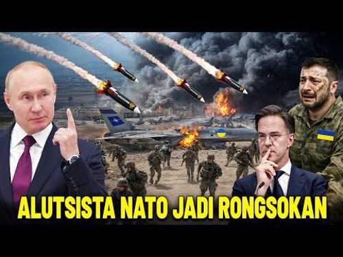 PUTIN MENANG BESAR PERMALUKAN NATO! 500 Rudal Rusia Berhasil Hancurkan Pangkalan Udara Nato-Ukraina