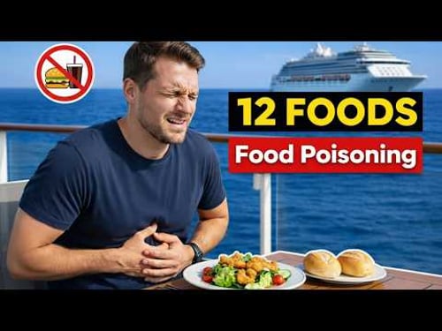 12 Foods to NEVER Eat on a Cruise to Avoid Food Poisoning!