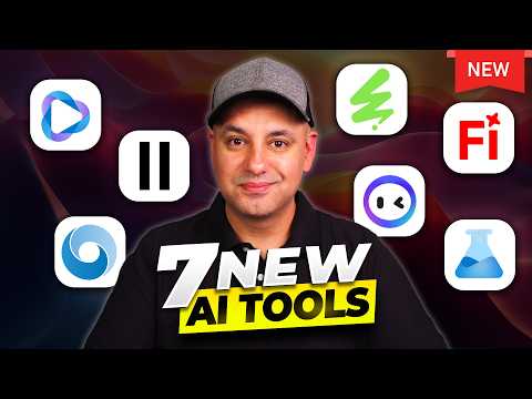 7 New AI Tools You Need to Try Right Now
