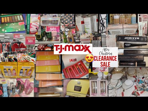 ποΈ TJ Maxx & Marshalls AFTER CHRISTMAS SALE π | 50% OFF Finds + NEW Makeup, Skincare & More!