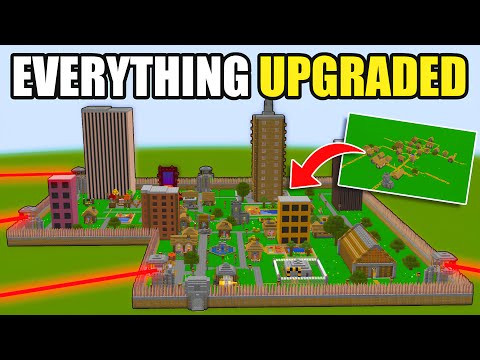🏘️I Transformed a Minecraft Village Into a WORKING City!