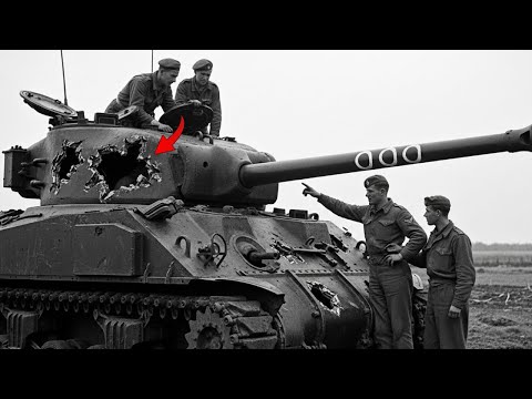 When 3 Tiger Tanks Attacked — This Rookie's One Practice Shot Destroyed Them in 12 Minutes