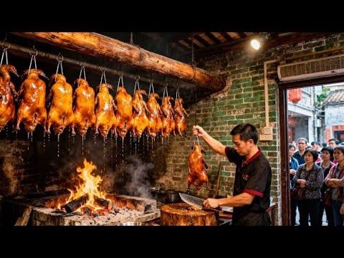 Inside a Modern Whole Roasted Duck Factory: From Duck Farm to Crispy Whole Roast Duck