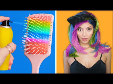Trying "Smart" DIY Beauty Hacks For Cool Girly... Girls