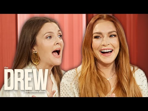 Lindsay Lohan Reveals Emotional Reaction to Son Watching "Parent Trap" | The Drew Barrymore Show