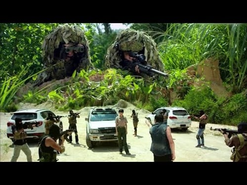 2024 Action movie:恐怖分子搶劫姑娘,殊不知姑娘是特種兵 ⚔️ 恐怖分子 MMA | Kung Fu