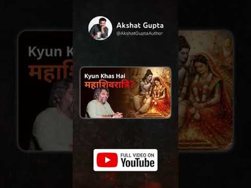 Om Namah Shivaya 🕉️ | Shivratri Wishes from Akshat Gupta