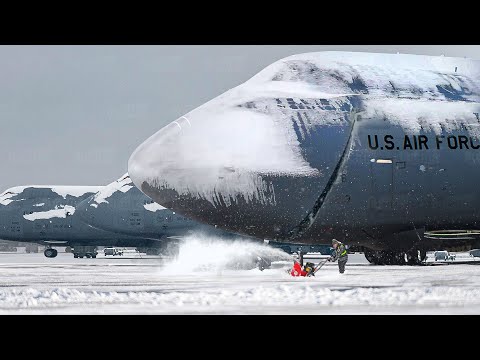 Inside US Coldest Air Force Base Operating Frozen Million $ Aircraft