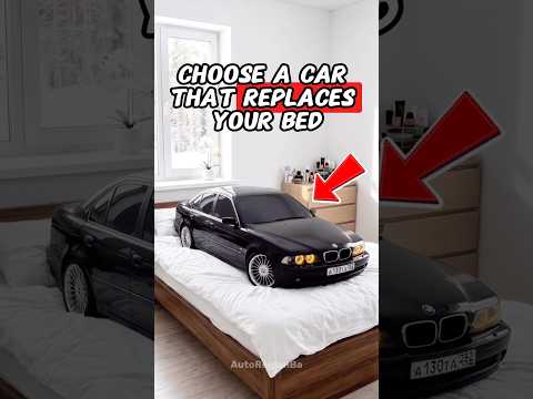 Choose a Car That Replaces Your Bed 🛏️🚗 #shorts #automobile #car #house #bed