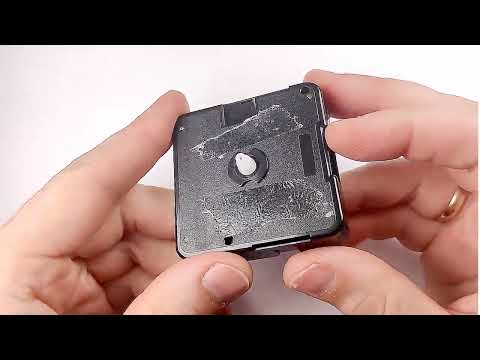 Разборка и сборка кварцевого часового механизма Suzuki с дискретным ходом для настенных часов