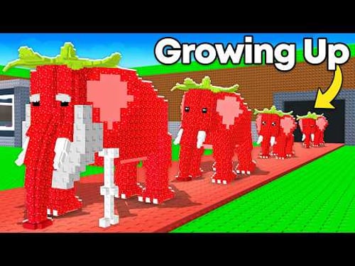 Growing Up As A BRAINROT In Steal A Brainrot!