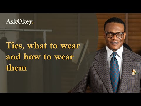 Ties, what to wear, and how to wear them
