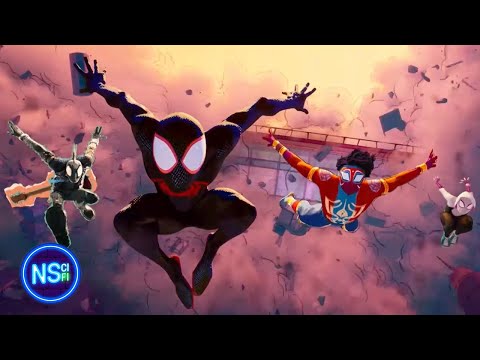 Miles Tries to Prevent a Non-Canon Event | Spider-Man: Across the Spider-Verse | Now Sci-Fi