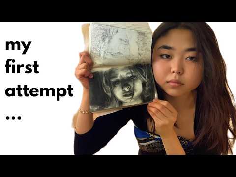 My Charcoal Sketchbook Tour